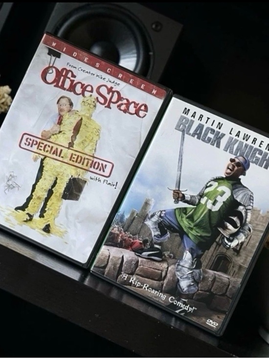 Other - Office Space & Black Knight DVD Lot | Y2K